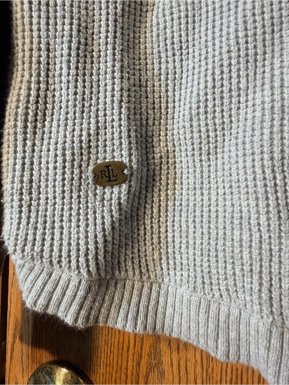 Ralph Lauren Waffle-Knit Hooded Pullover - Picture 5 of 6